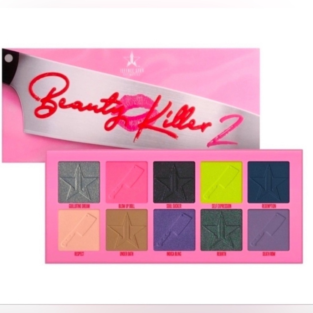 NEW Jeffree Star Beauty Killer 2 Eyeshadow Pallete